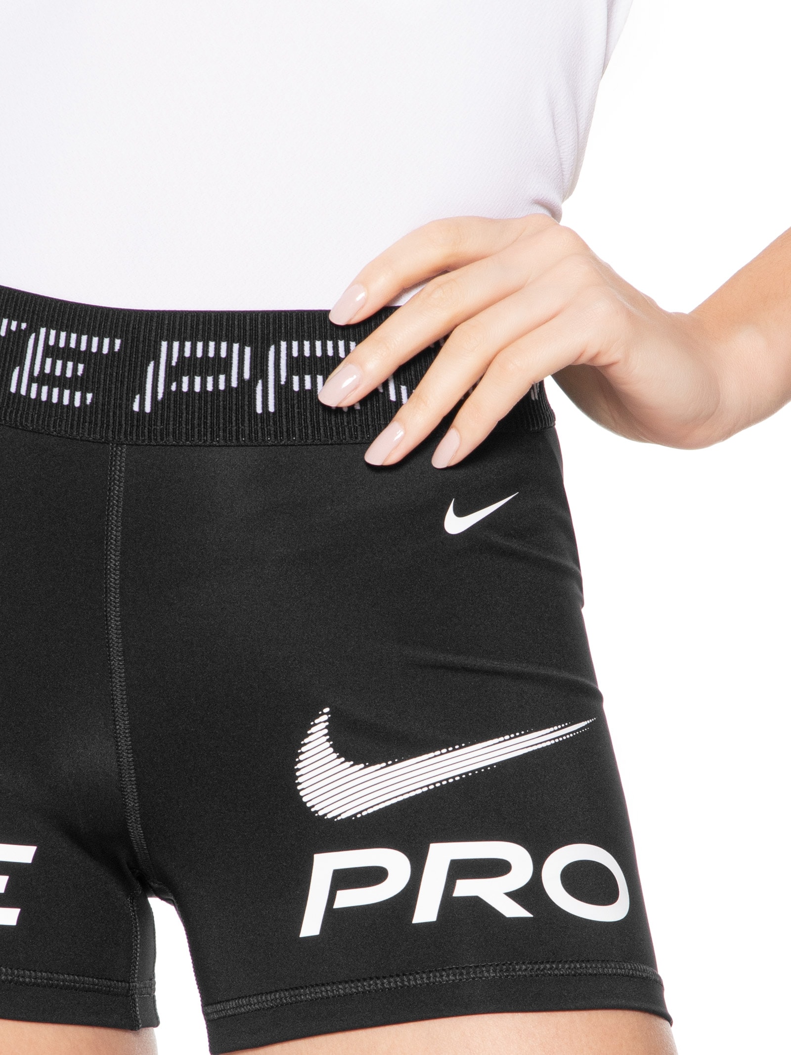 Short Feminino Pro 365 Preto Nike