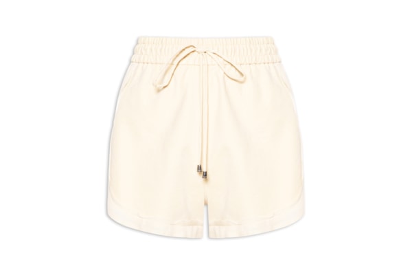 Short Feminino Recorte Contraste - Amarelo
