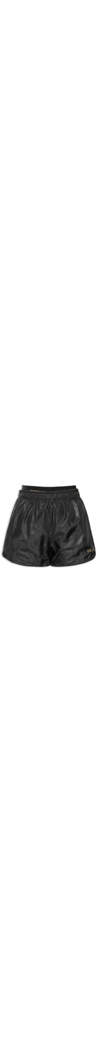 Short Feminino Reflect 2 em 1 - Preto
