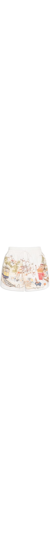Short Feminino Rio A Dentro - Off White