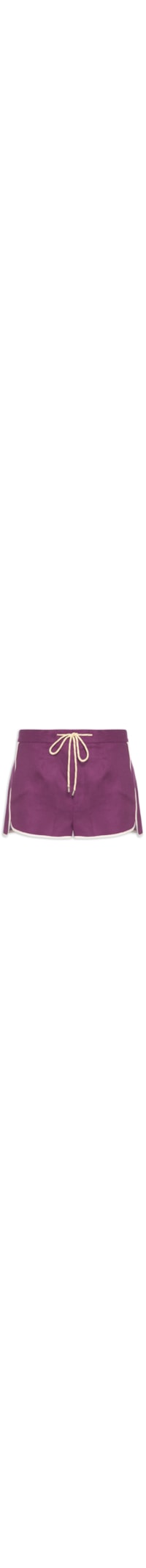 Short Feminino Roxo Açaí - Roxo