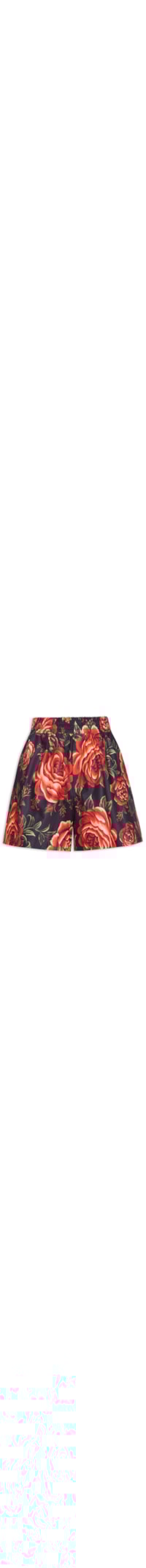 Short Feminino Samba Canção Rosalia - Preto