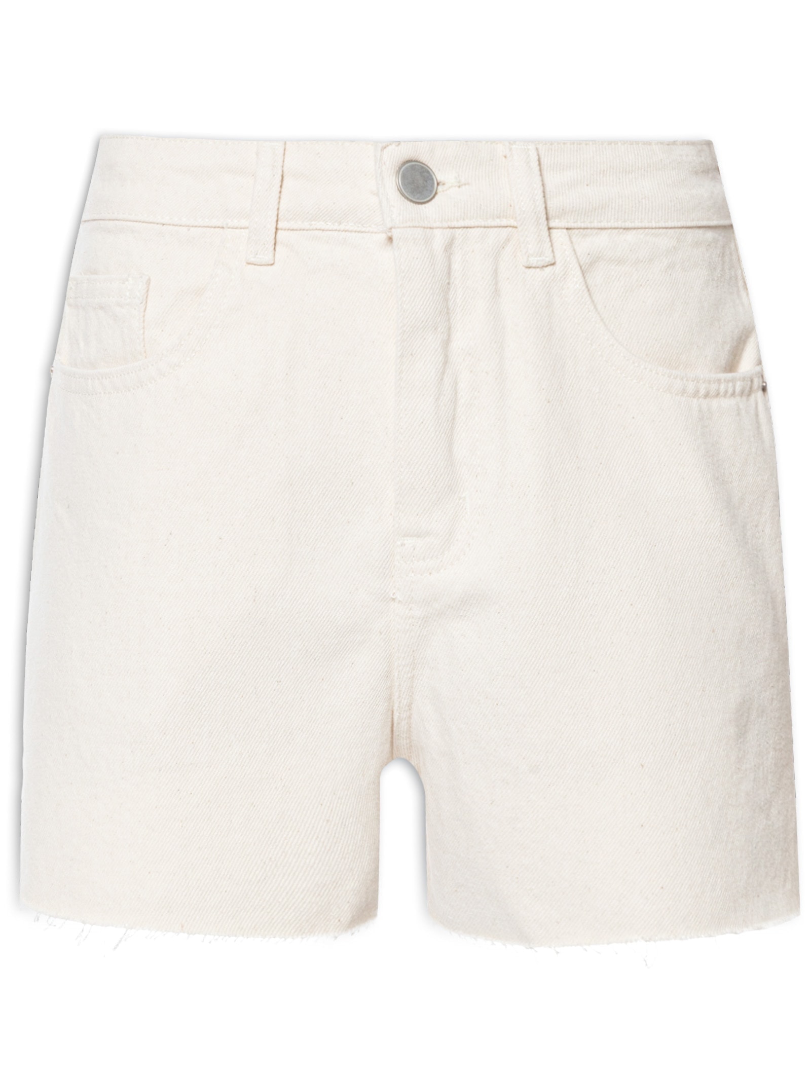 Short Feminino Sarja Bege Hering