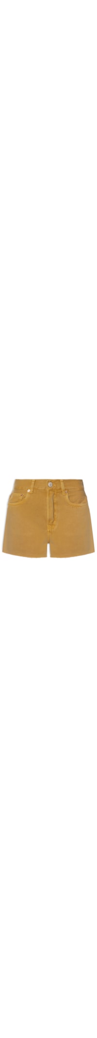 Short Feminino Sarja Box Barra A Fio - Marrom