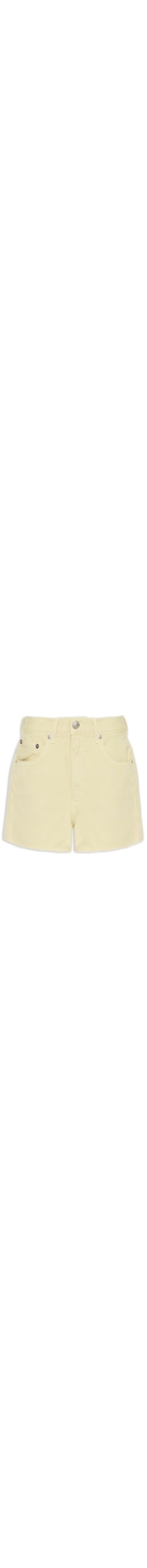 Short Feminino Sarja Box Stoned - Bege