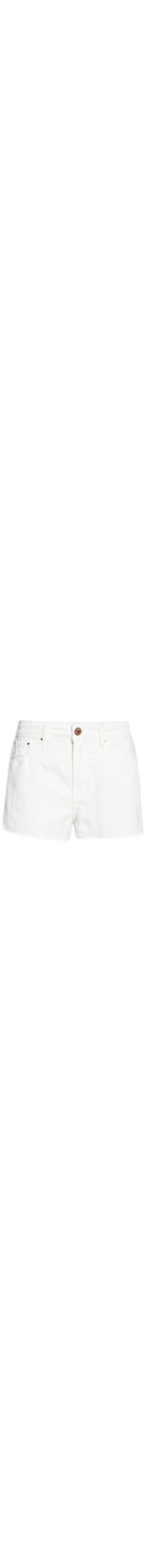 Short Feminino Sarja Comfort High - Branco