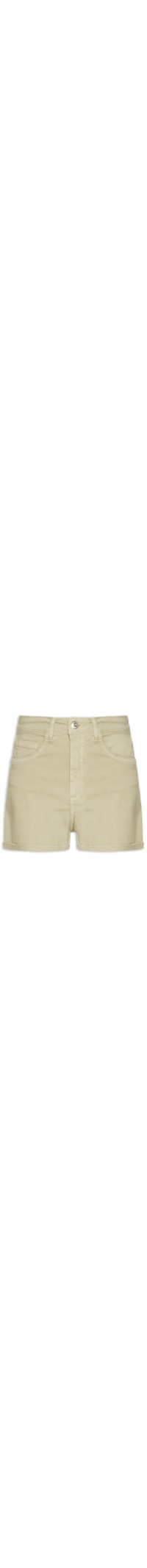 Short Feminino Sarja Comfort High - Verde