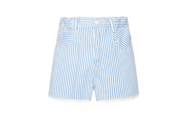 Short Feminino Sarja Listra Balneário - Azul