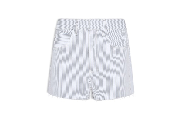 Short Feminino Sarja Listra Denim - Azul