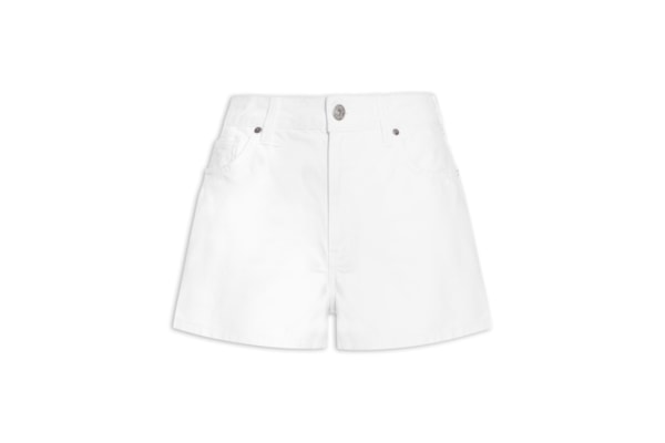 Short Feminino Sarja Nina - Branco