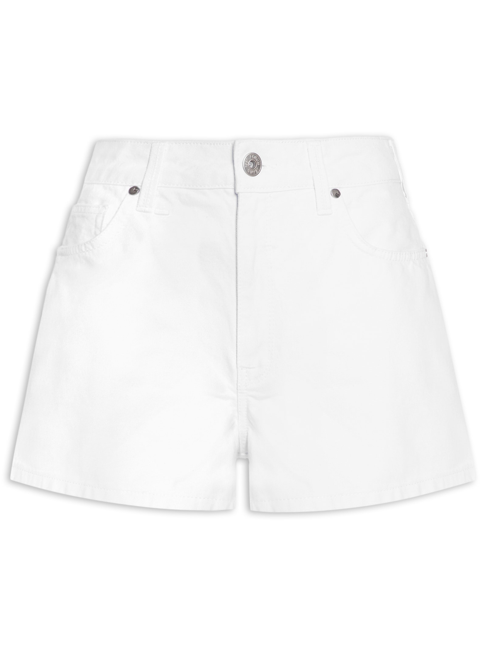 Short Feminino Sarja Nina Branco Forum