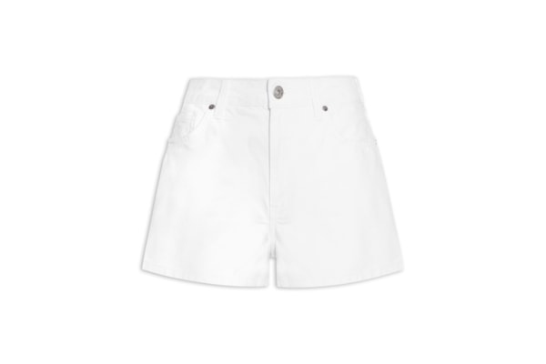Short Feminino Sarja Nina - Branco
