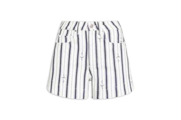 Short Feminino Sarja Rebeca  – Azul