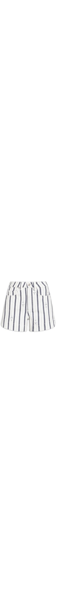 Short Feminino Sarja Rebeca – Azul