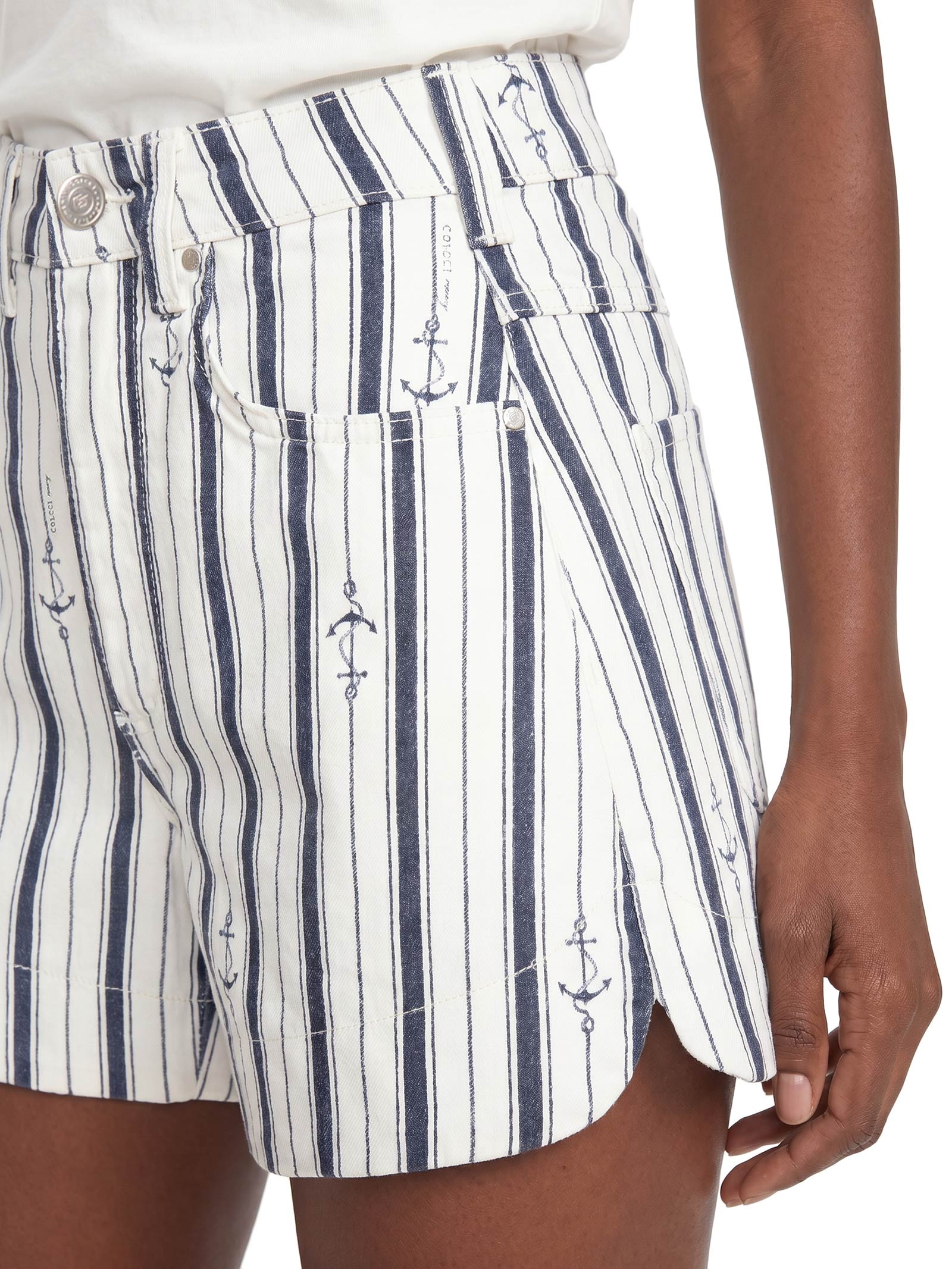 Short Feminino Sarja Rebeca  – Azul Colcci