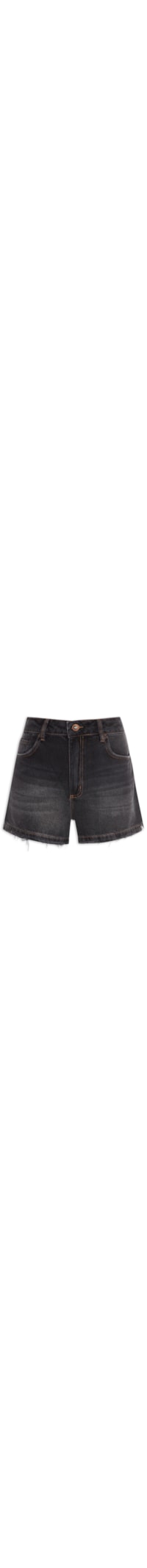 Short Feminino Sarja Sofia - Preto