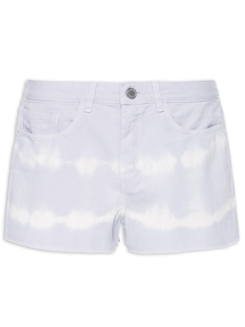 Short Feminino Sarja Tie Dye – Lilás