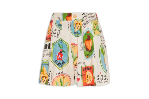 Short Feminino Selo Coisa Nossa - Off White
