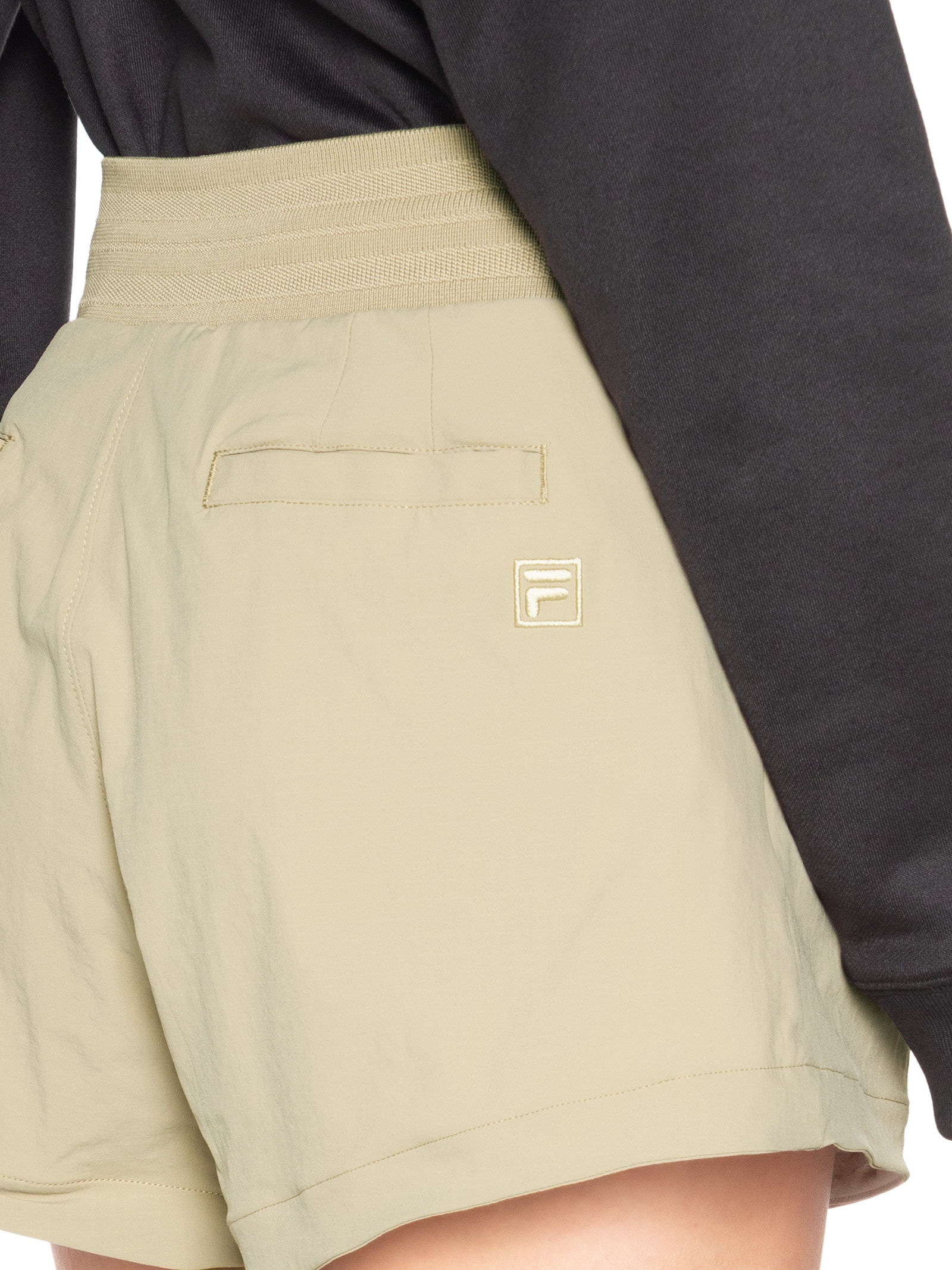 Short Feminino Slim Grand Turismo Marrom Fila