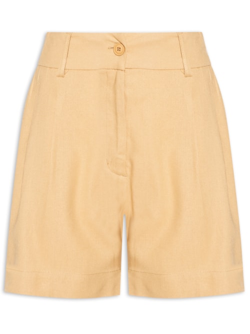 Short Feminino Solto – Bege