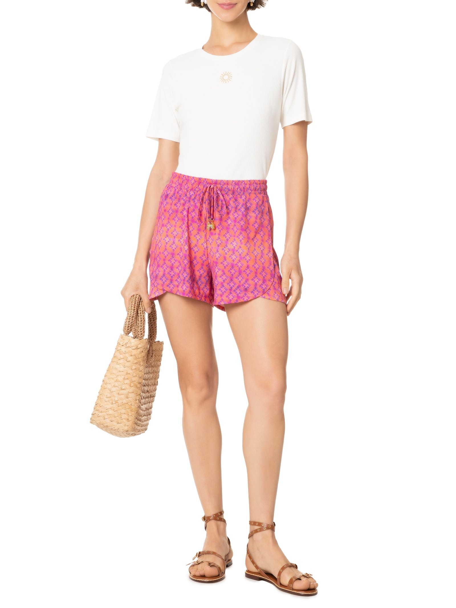 Short Feminino Sports Dolce Vita Rosa Salinas