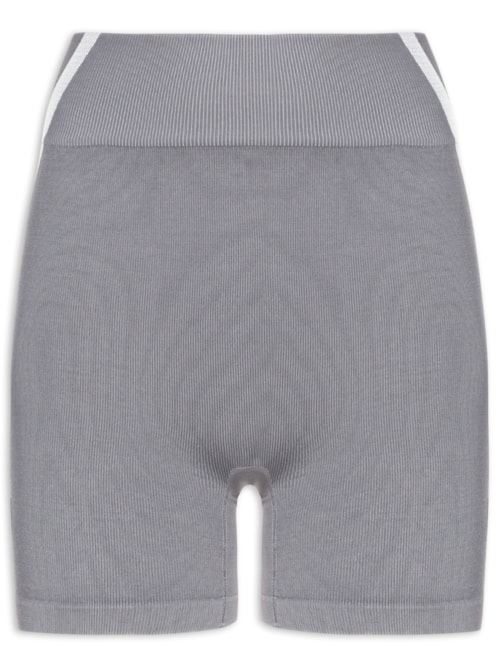 Short Feminino Studio Knit – Cinza
