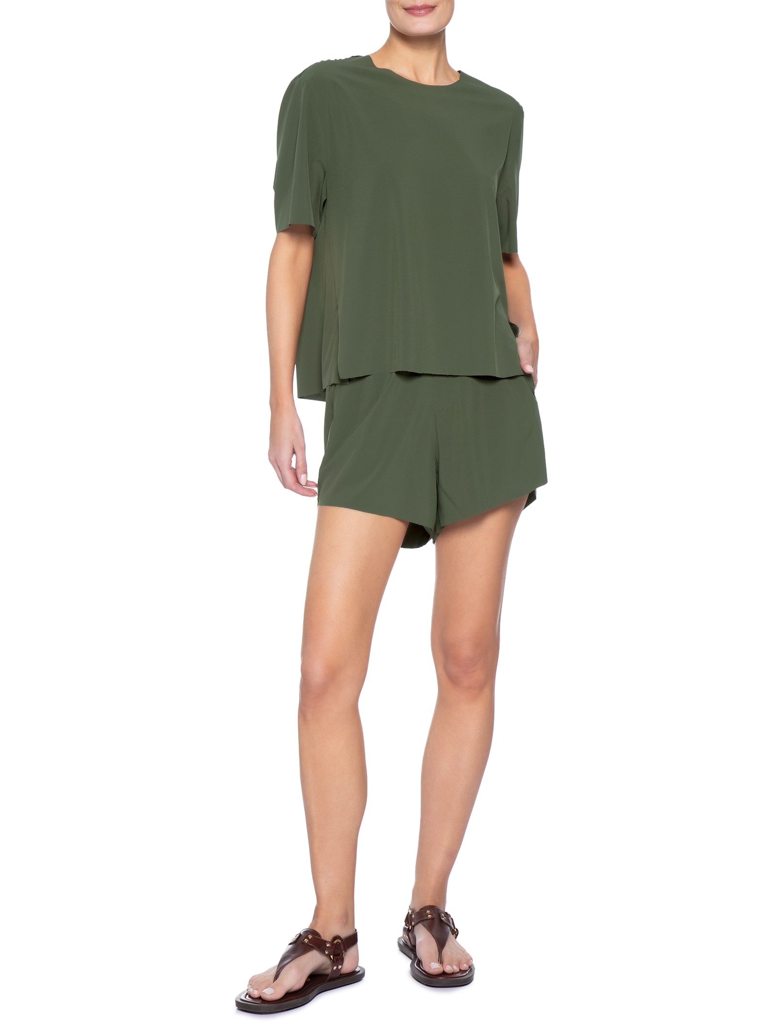 Short Feminino Superlight Verde Osklen