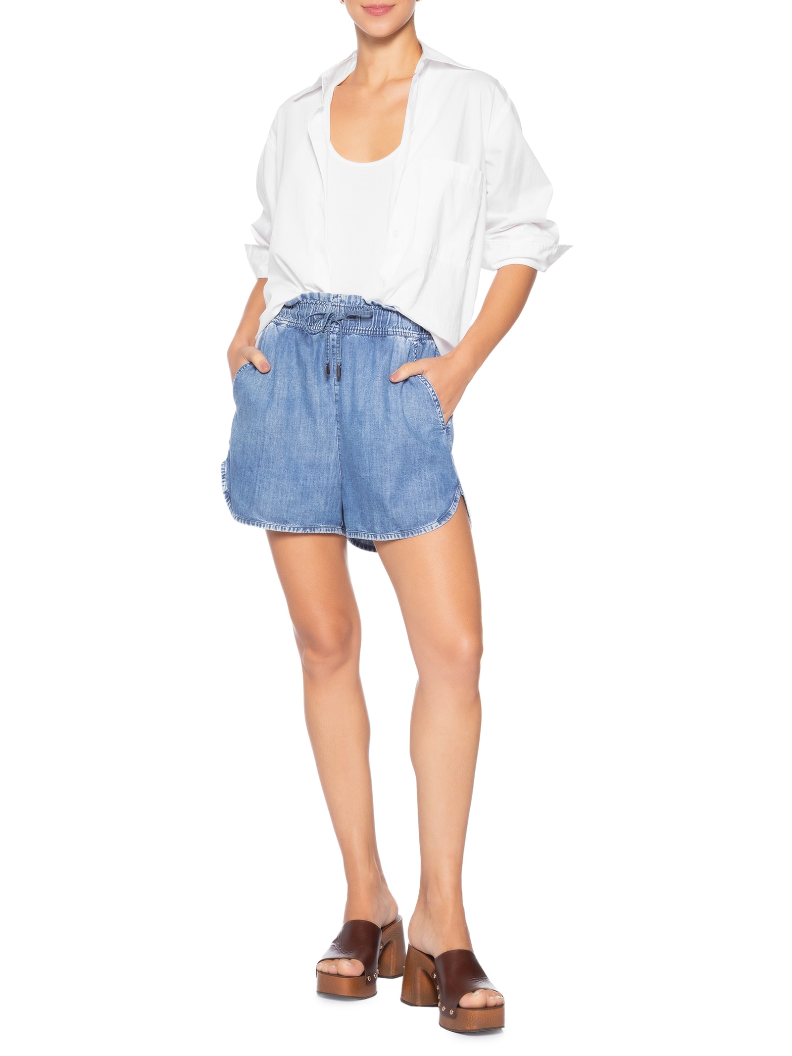 Short Feminino Taina Azul Le Lis