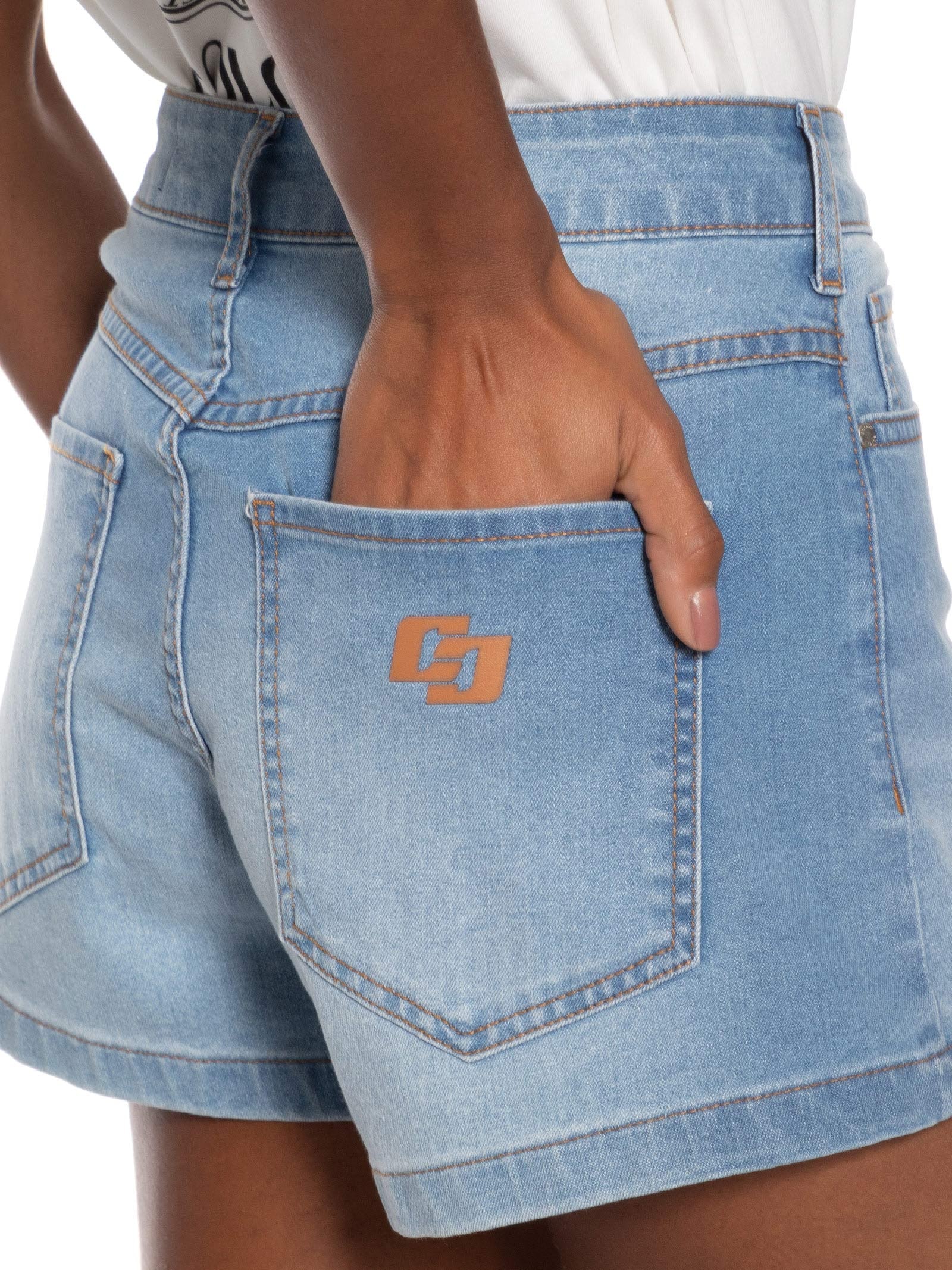 Short Feminino Tay Azul Colcci