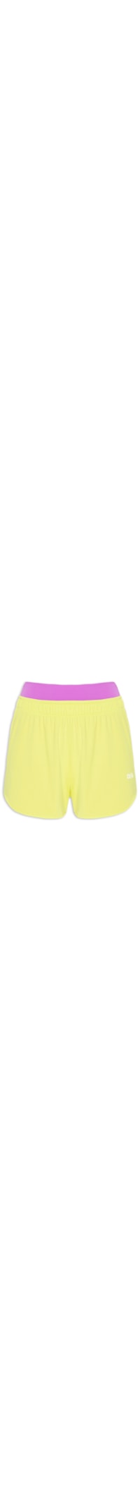 Short Feminino Tnag 3 Em 1 - Amarelo