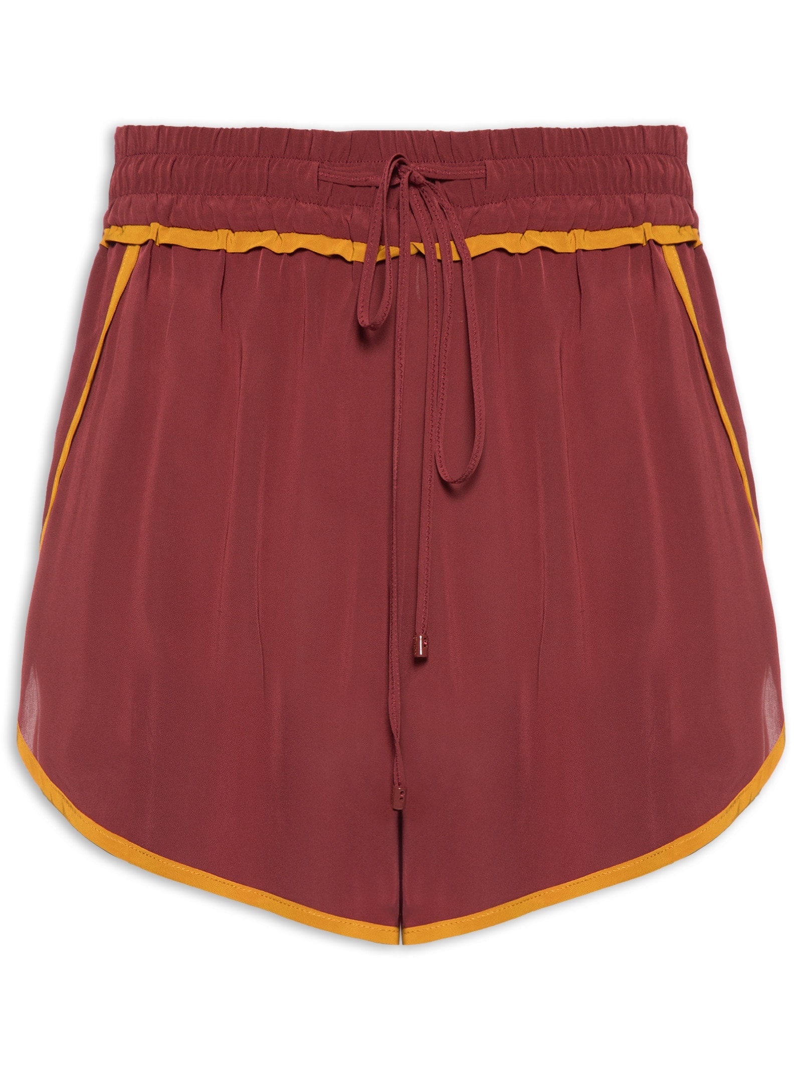 Short Feminino Trio Color Vermelho Animale