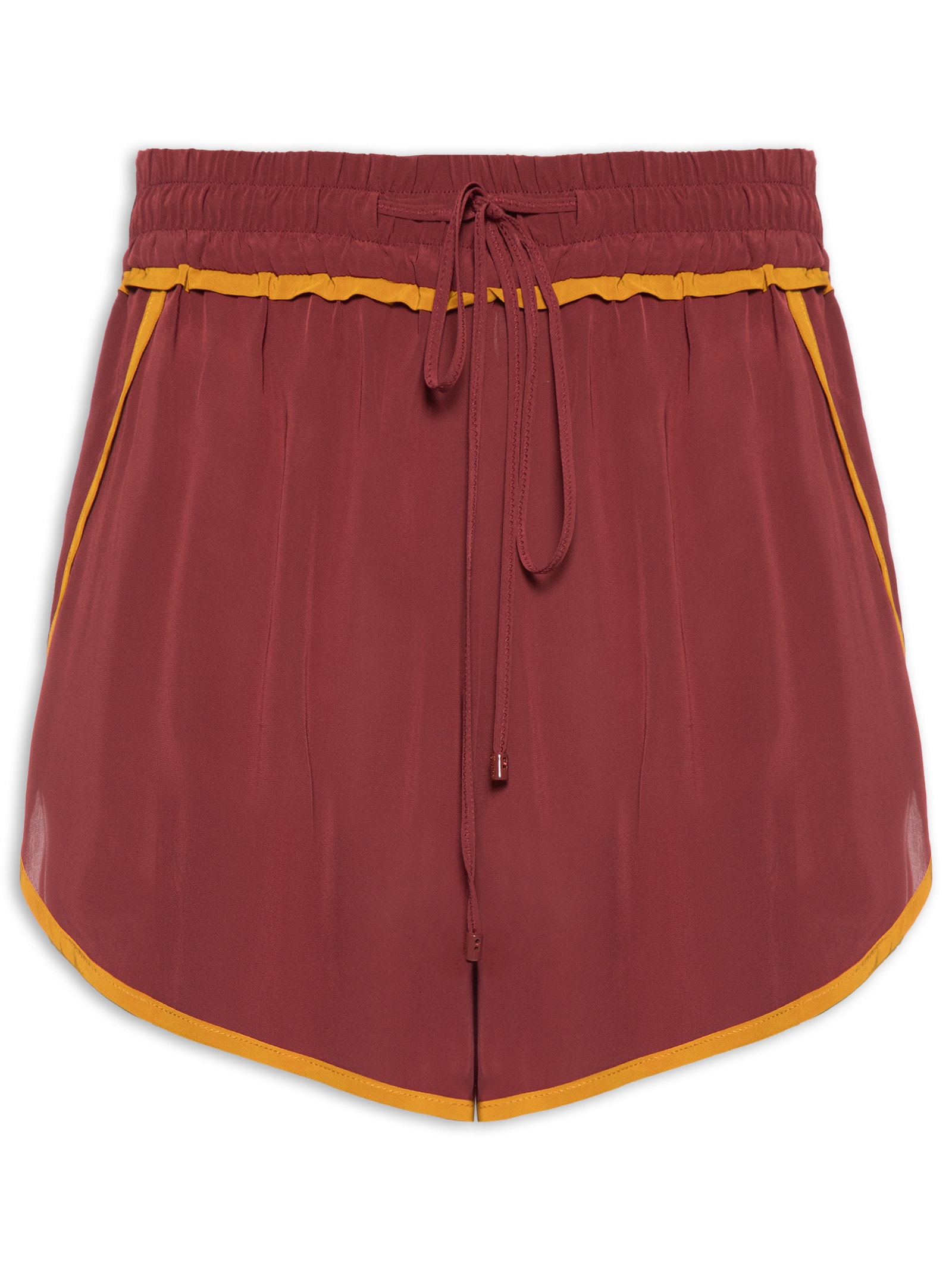 Short Feminino Trio Color Vermelho Animale