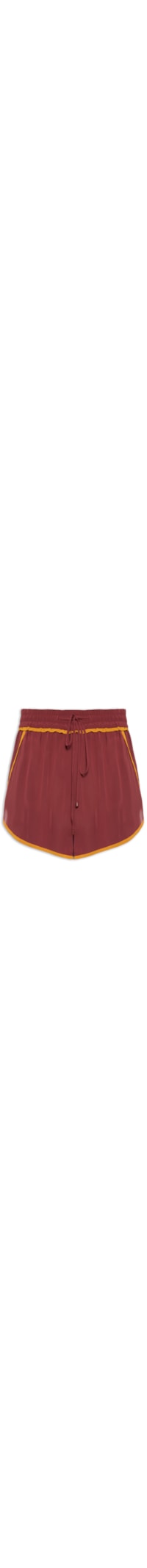 Short Feminino Trio Color - Vermelho