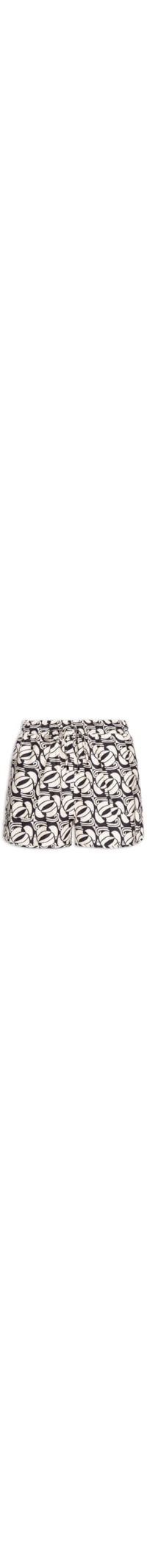 Short Feminino Tuca Xadrez - Preto