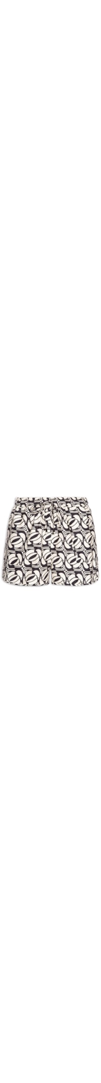 Short Feminino Tuca Xadrez - Preto