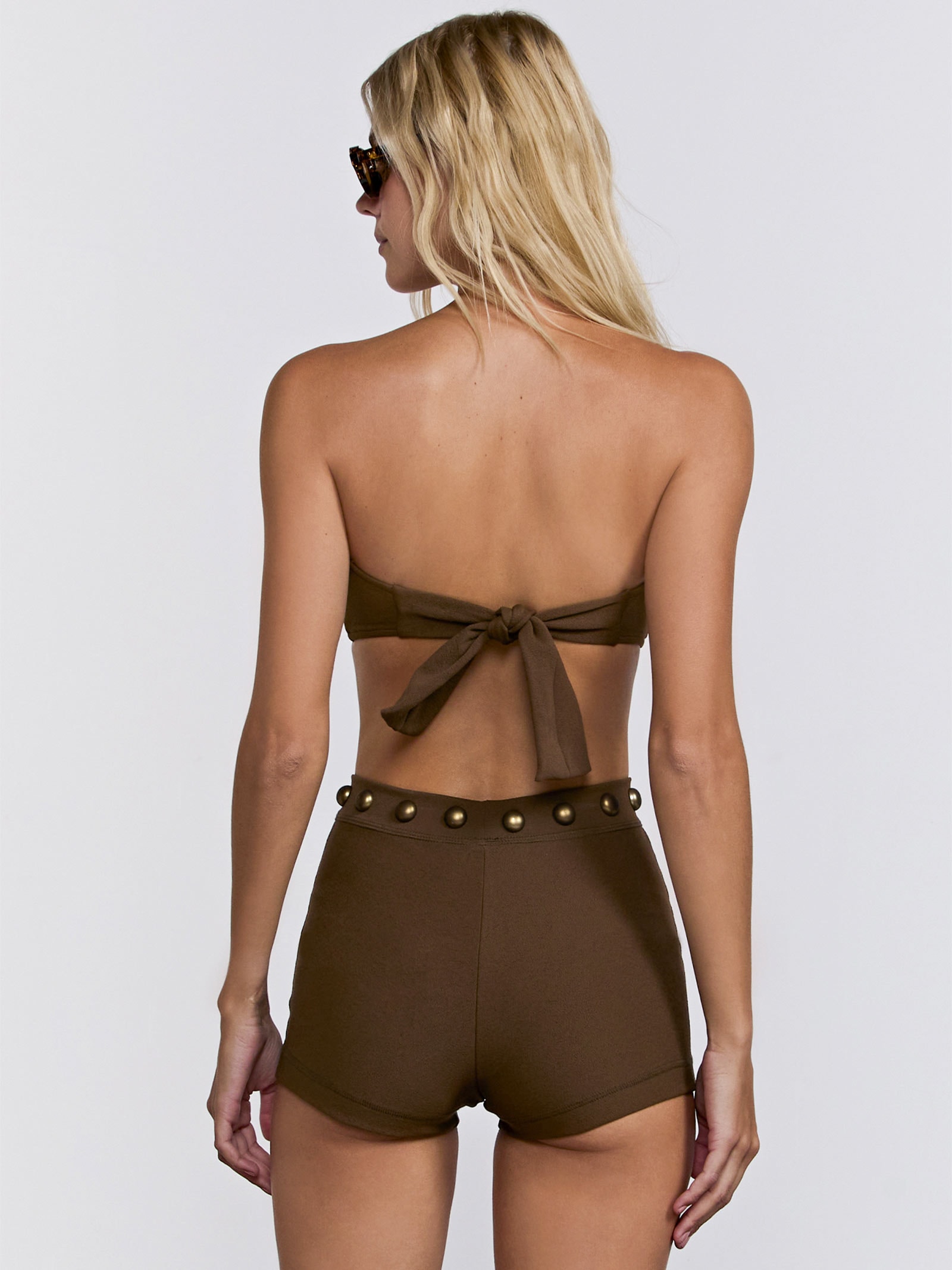 Short Feminino Venus Marrom Triya