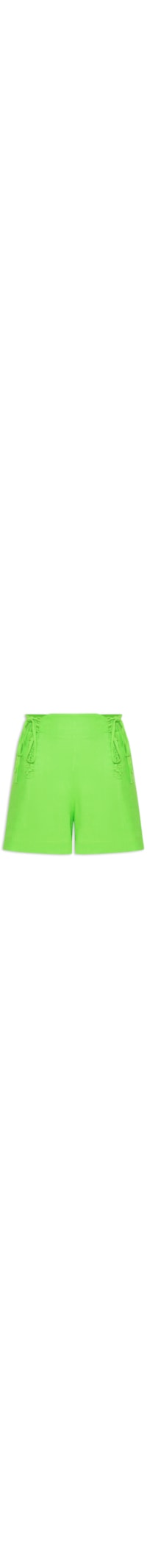 Short Feminino Visco Linho - Verde