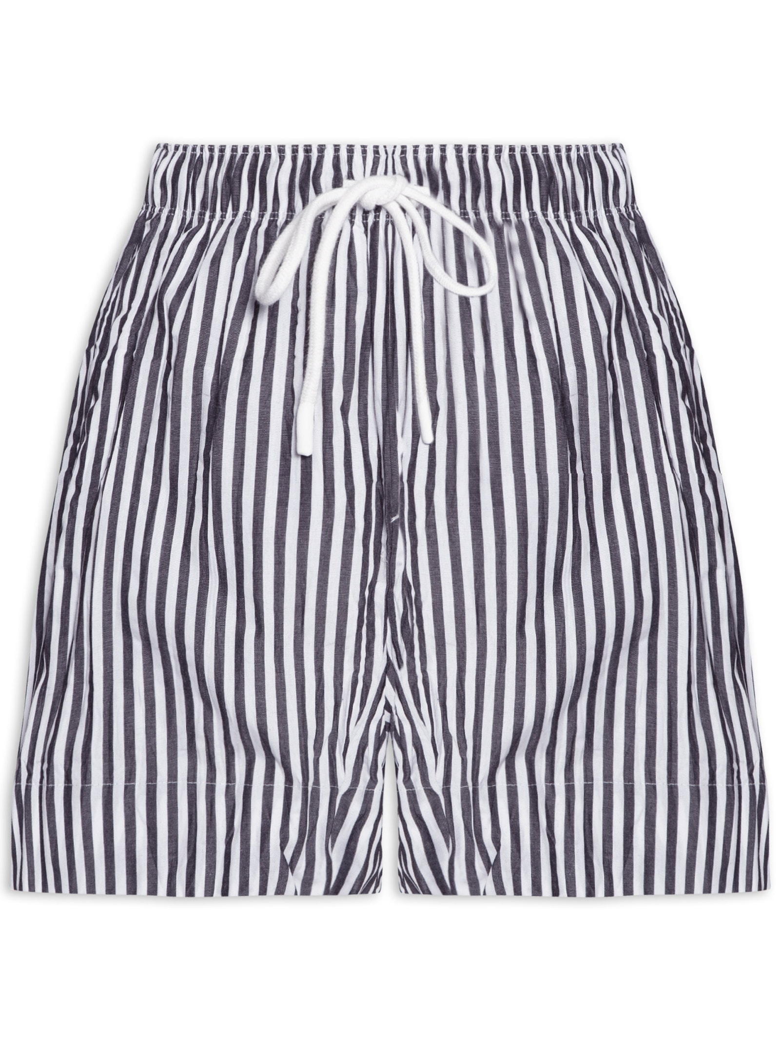 Short Feminino Wrinkle Fio Tinto Preto Osklen