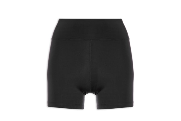 Short Fitness Preto Soft Skin Basic Lolli