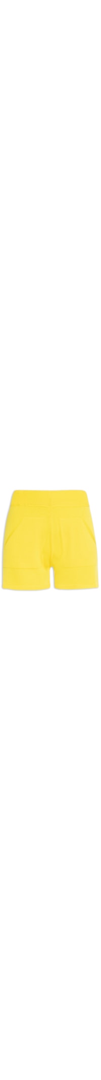 Short Flame Com Bolso Frontal - Amarelo