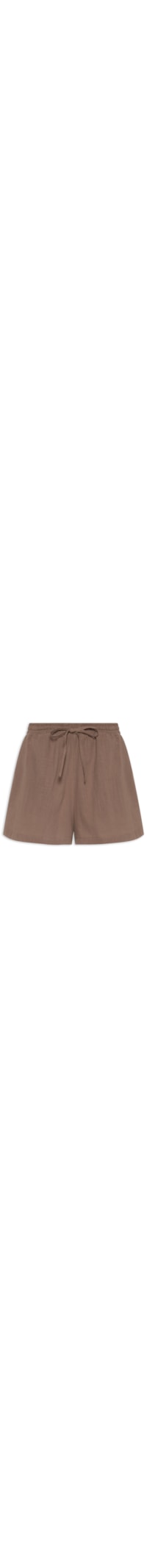 Short Ipa Algodão Feminino – Marrom