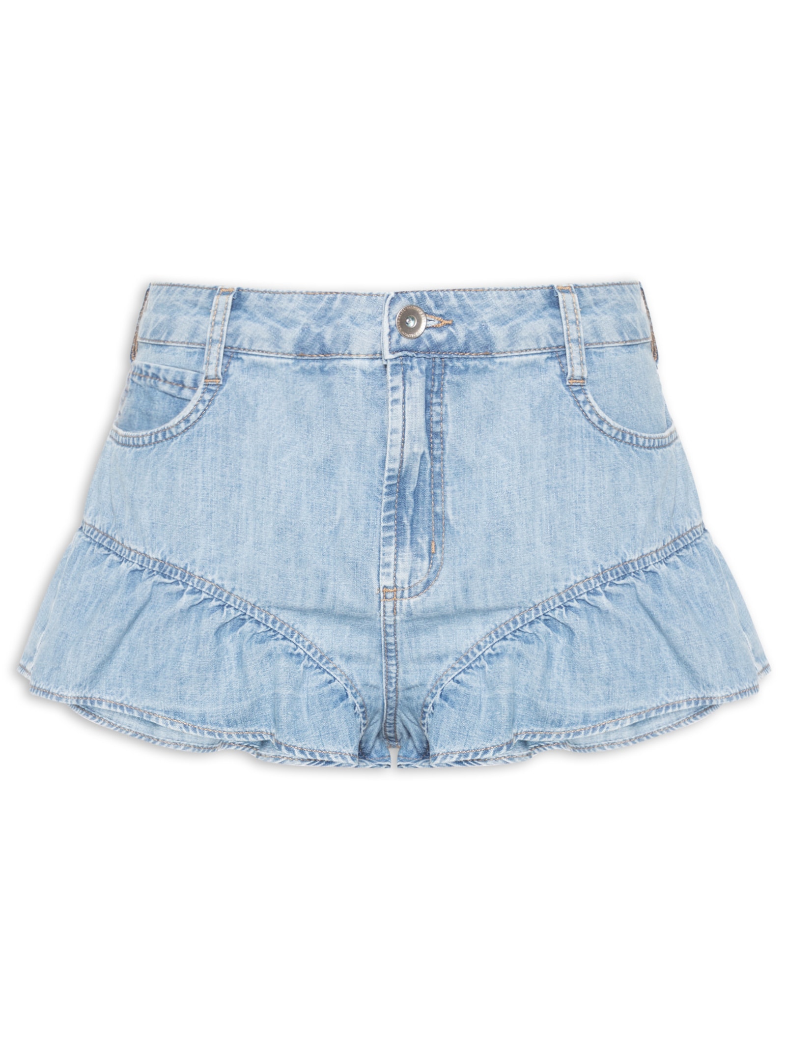 Short Jeans Feminina Jade Azul Colcci