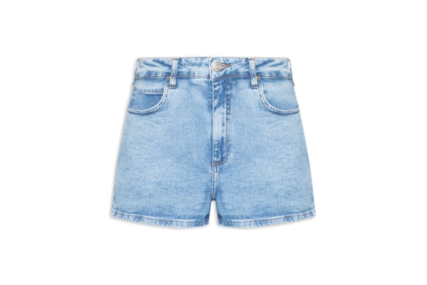 Short Jeans Feminina Jade Stretch - Azul