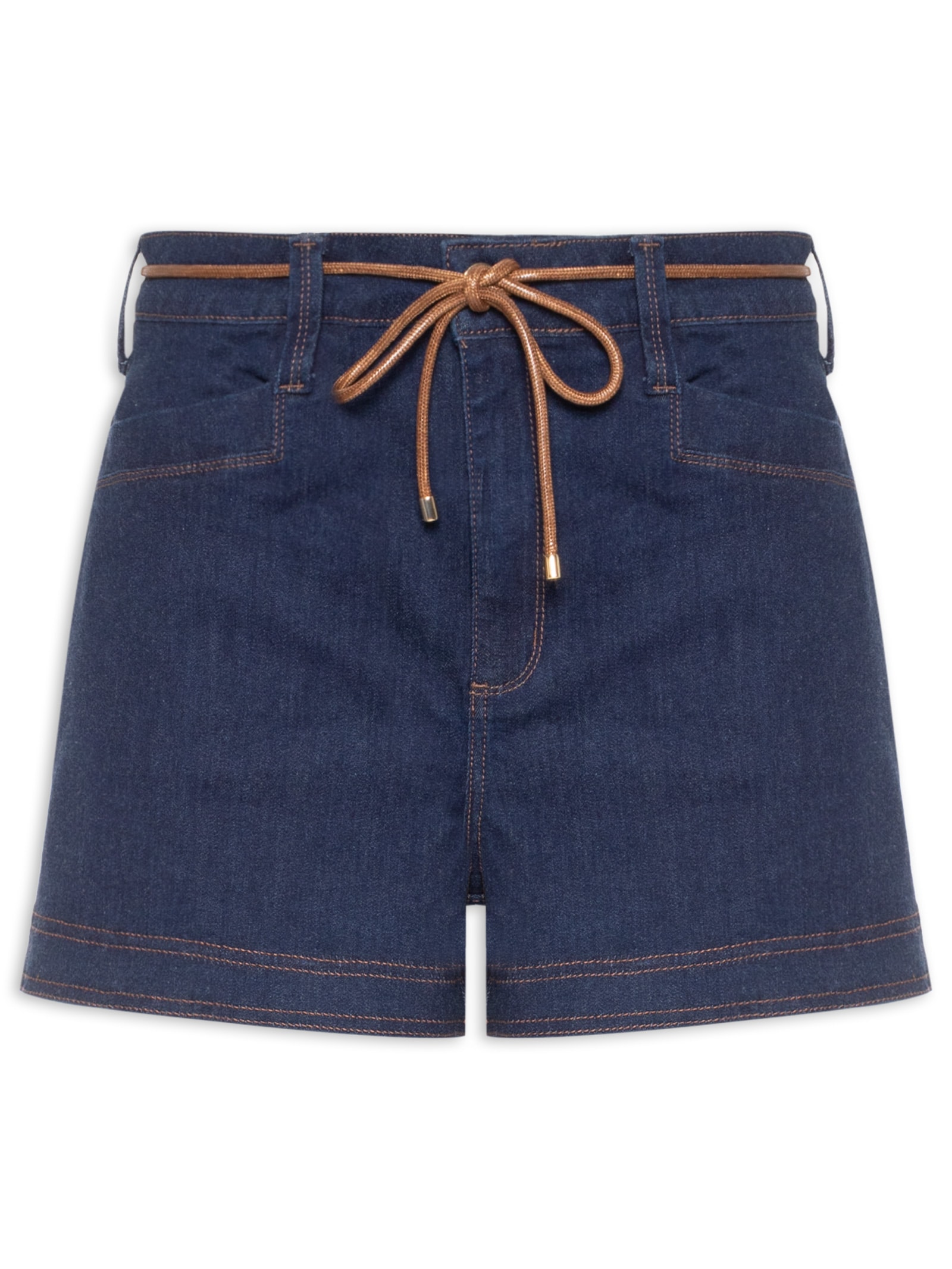 Short Jeans Feminina Joana Stretch Azul Colcci
