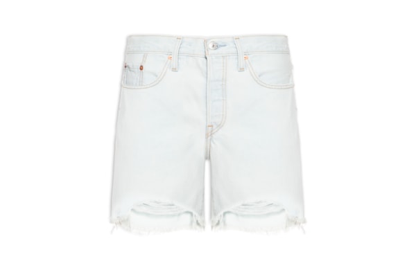 Short Jeans Feminino 501® Mid Thigh - Azul
