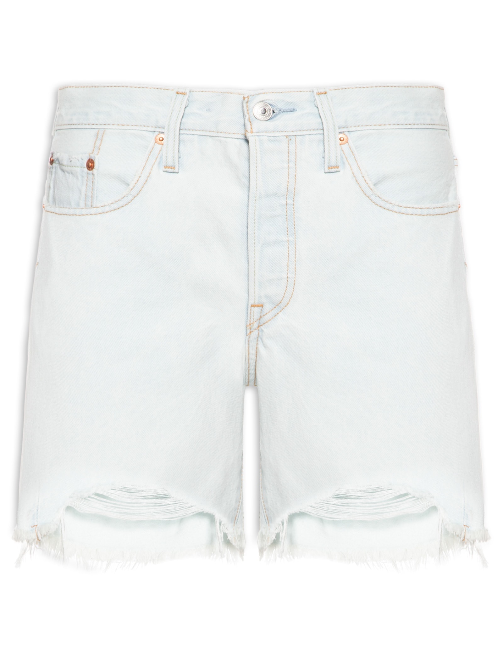 Short Jeans Feminino 501® Mid Thigh Azul Levi's