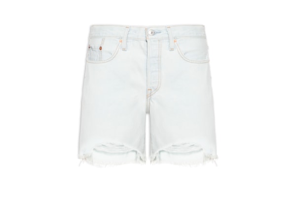 Short Jeans Feminino 501® Mid Thigh - Azul