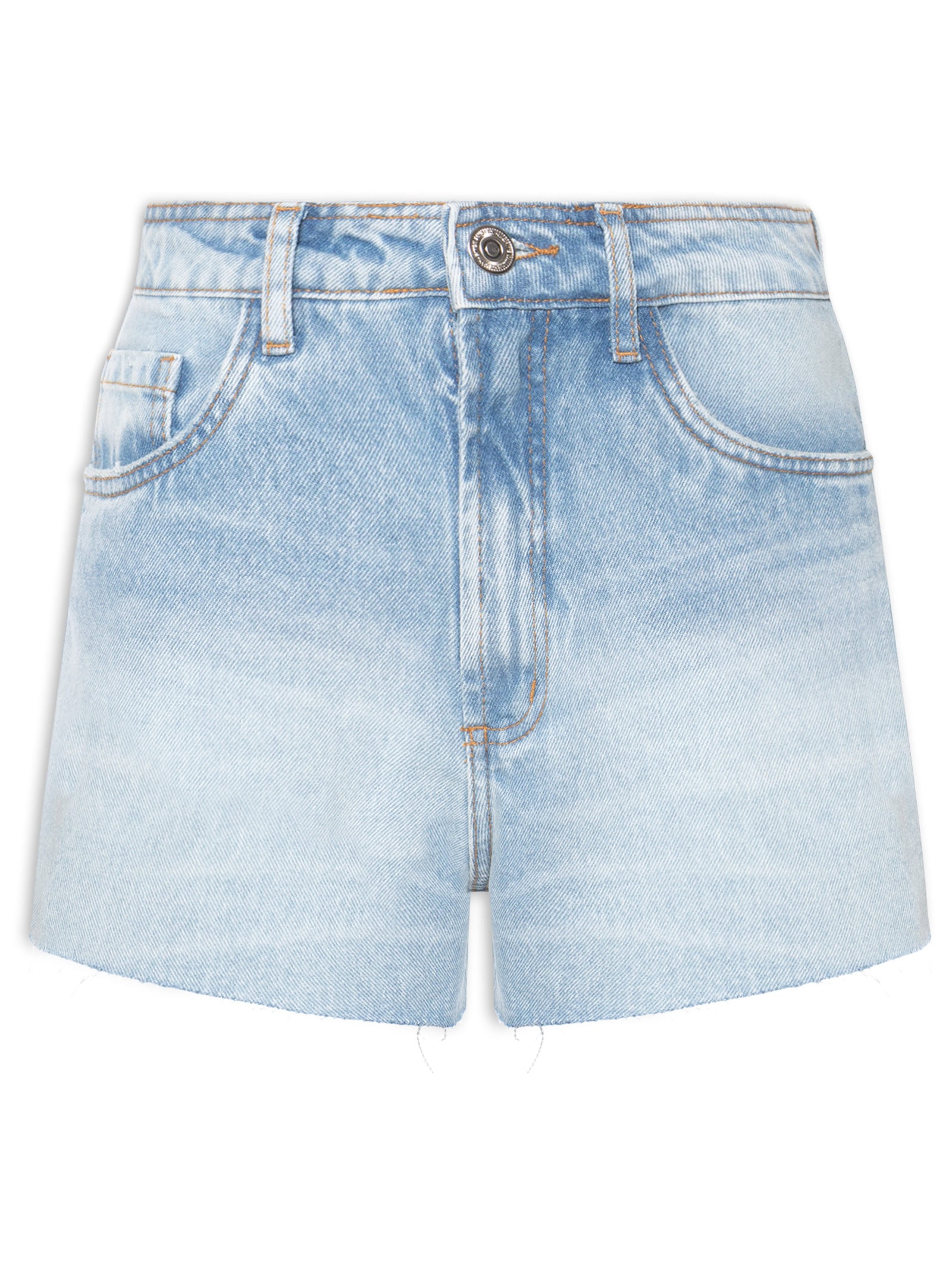 Short Jeans Feminino Grandfather High Azul My Favorite