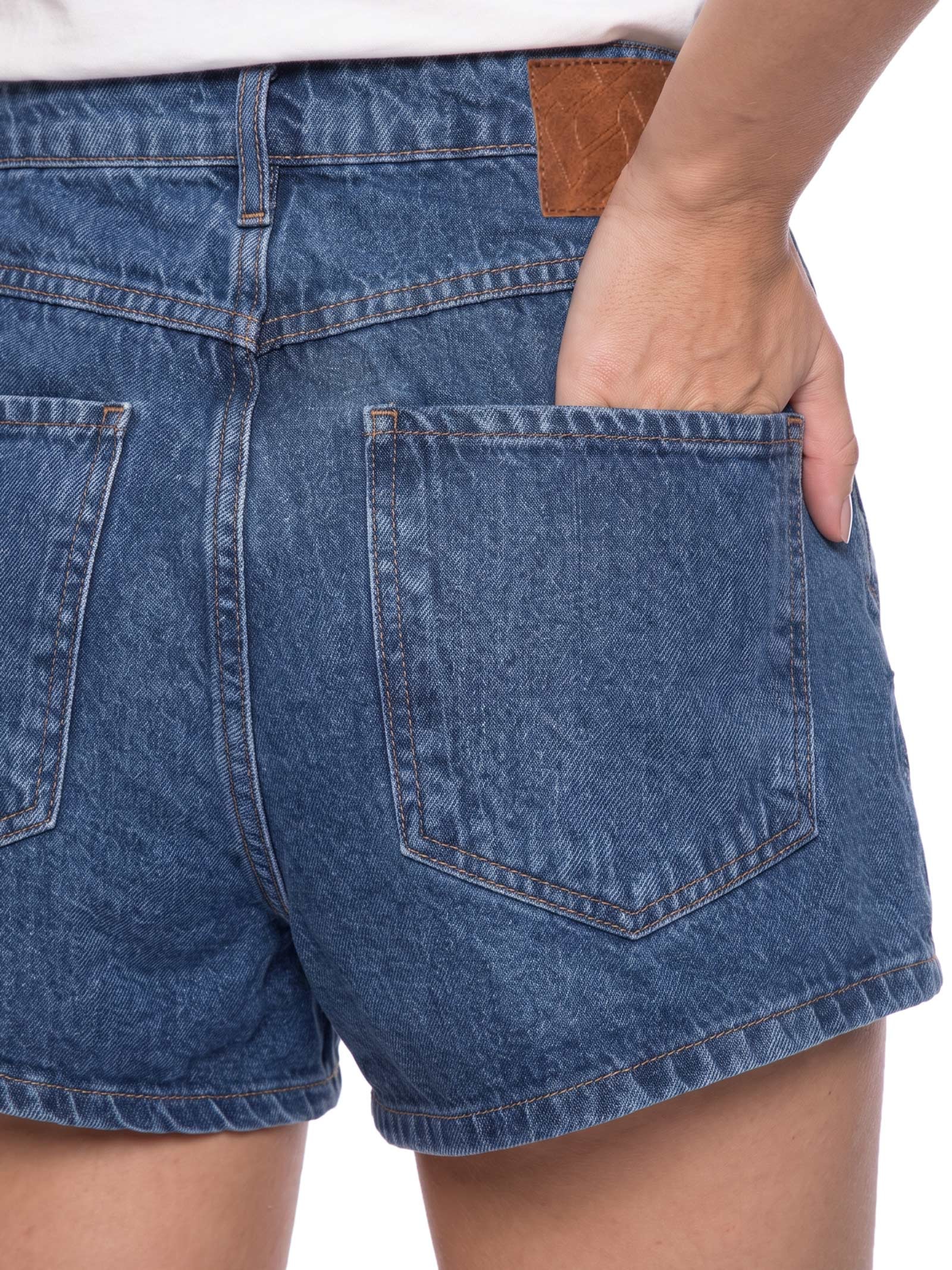 Short Jeans Feminino Julia – Azul Colcci