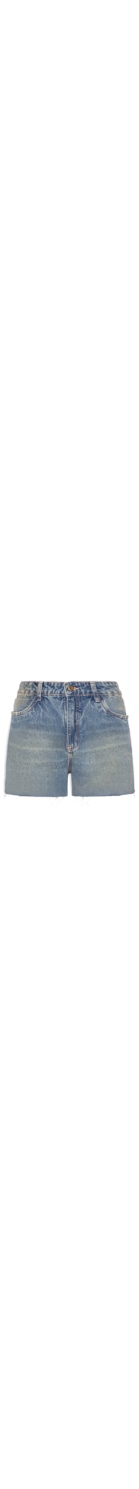 Short Jeans Feminino Long Cintura Média – Azul